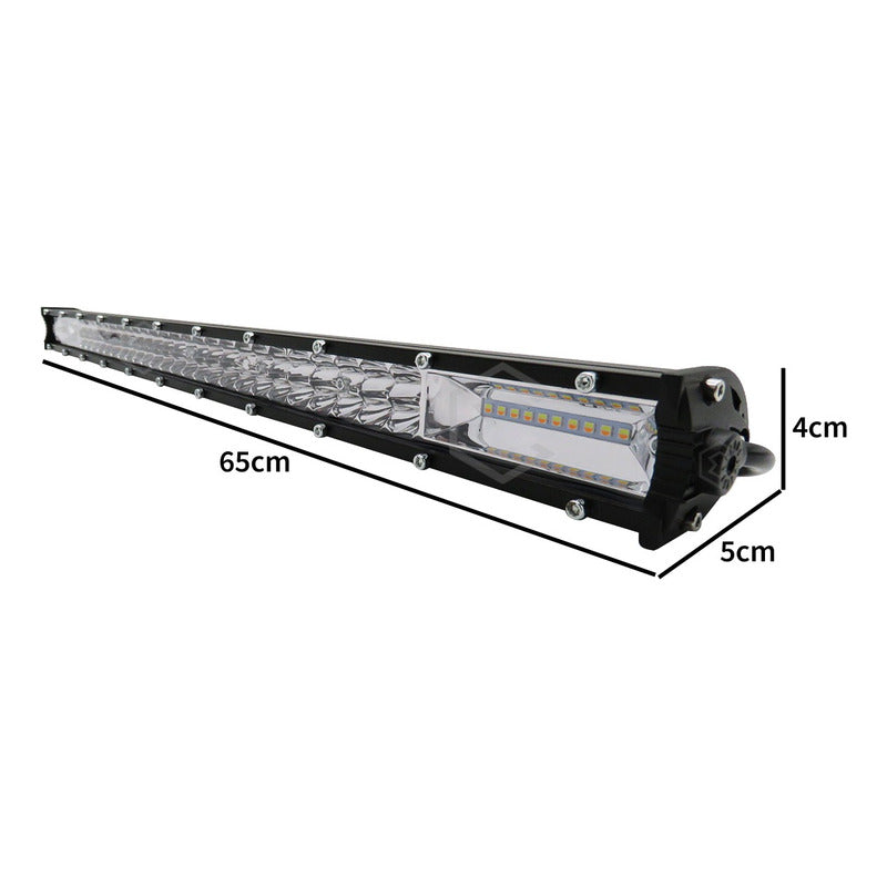 Barra Slim 160 Hiperled 25'' Blanco-ambar 5 Funciones 12-24v