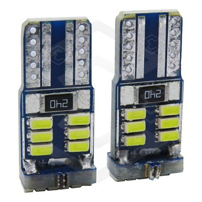 Kit 5 Par De Focos De Pellizco 18 Led Canbus Super Potente
