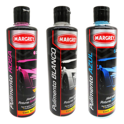 Pulimento 500ml Blanco,azul,rosa Alto Brillo Grano A Elegir