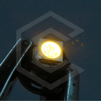 Kit 4 Focos Led T4.7 12 Mm Clúster Para Tablero Fija 12v