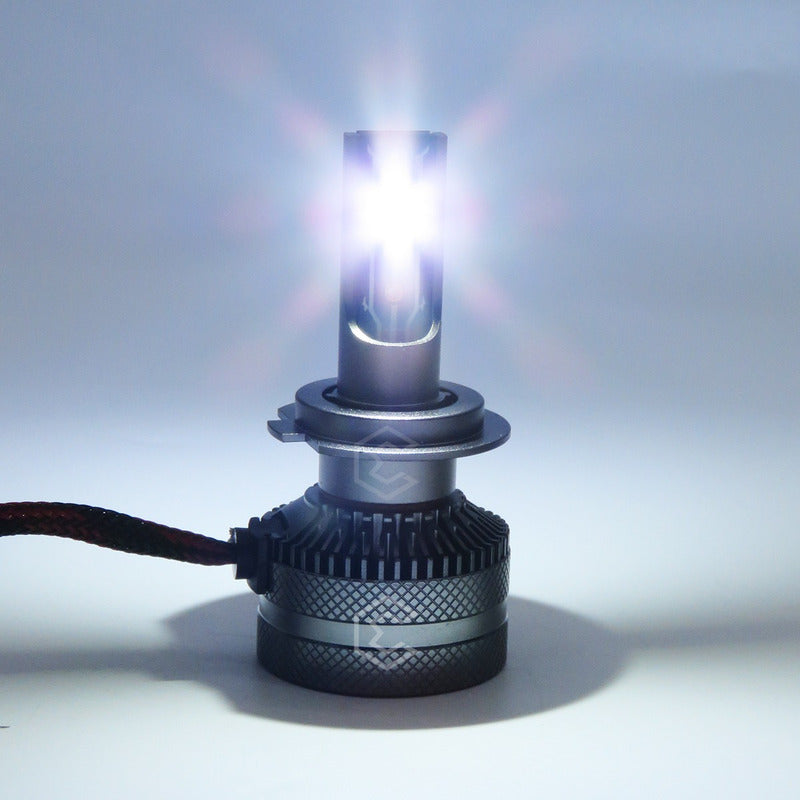 Kit Focos H7 12 Led Csp 9-30v 37.7w Reales Alta Baja 16000lm H7