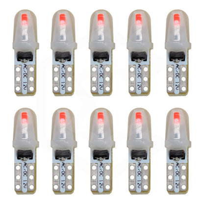 Kit 10 Focos Led Tablero Cluster T5 2721 12v 7 Colores