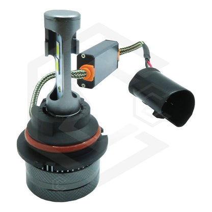 Kit Focos 9007 24 Led Csp 9-30v 33.5 Real Alta Y Baja 8000lm 9007