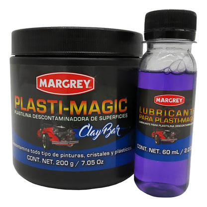 Plastilina Arcilla Descontamina Plásti Magic 200gr Margrey Agua