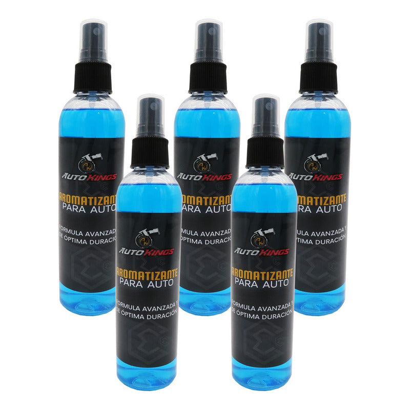 5 Aromatizantes Auto Desodorante Liquido Casa Oficina 270ml