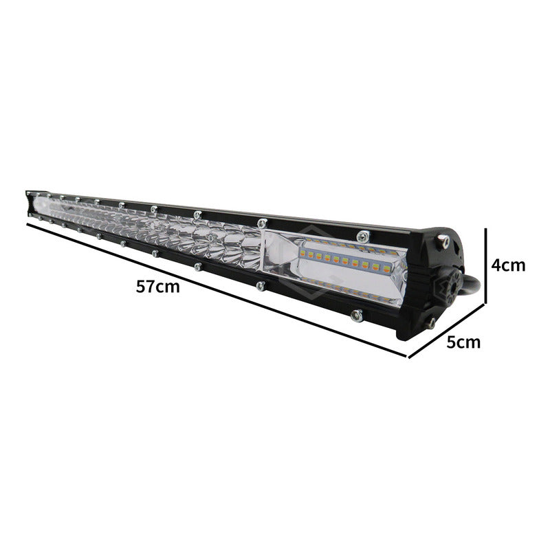 Barra Slim 140 Hiperled 22'' Blanco-ambar 5 Funciones 12-24v