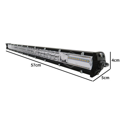 Barra Slim 140 Hiperled 22'' Blanco-ambar 5 Funciones 12-24v