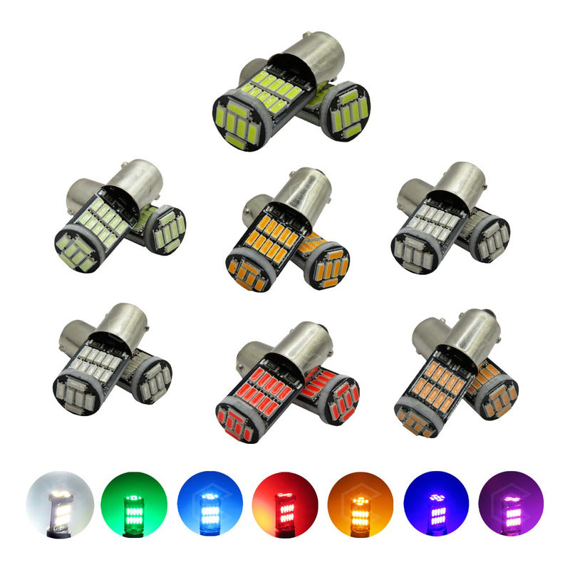 Par De Foco Pellizco 26 Led T11 Ba9s Bay9s Canbus 12v T