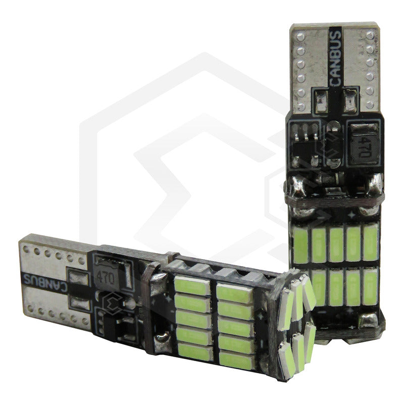 Kit 10 Focos De Pellizco 26 Led Canbus Smd Super Potente 12v