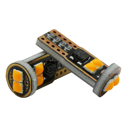 Par De Focos Pellizco 6 Led Burbuja Canbus Super Potente 12v