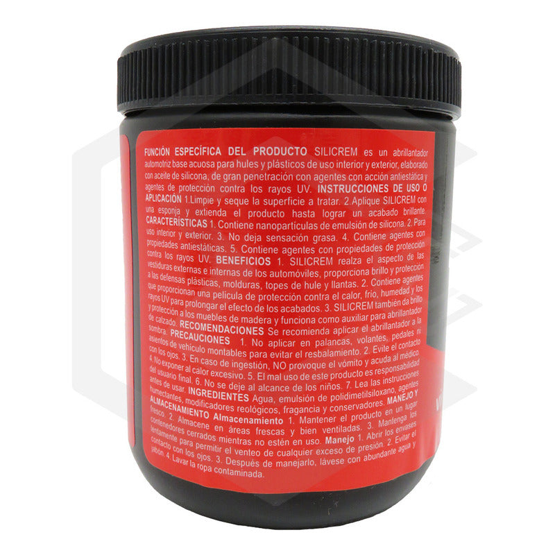Margrey Abrillantador Silicrem Lubrinil 300ml 50pz 100 Caste Beige