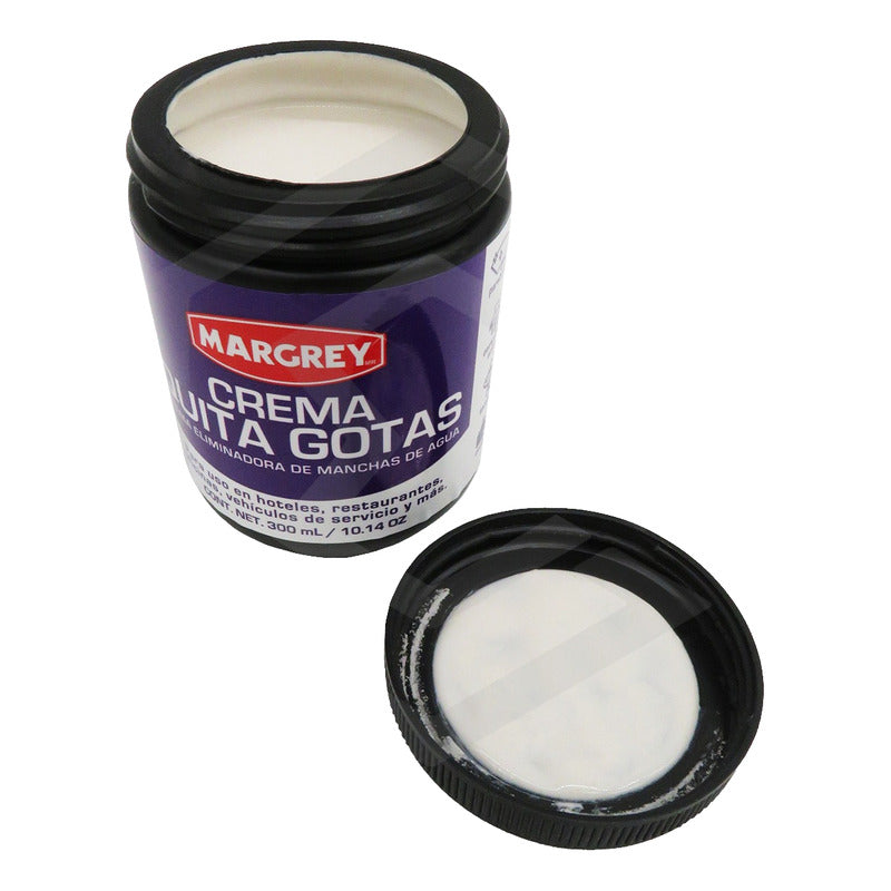 6 Crema Quita Gotas Vidrios Y Cristales Pieza 300 Ml Margrey