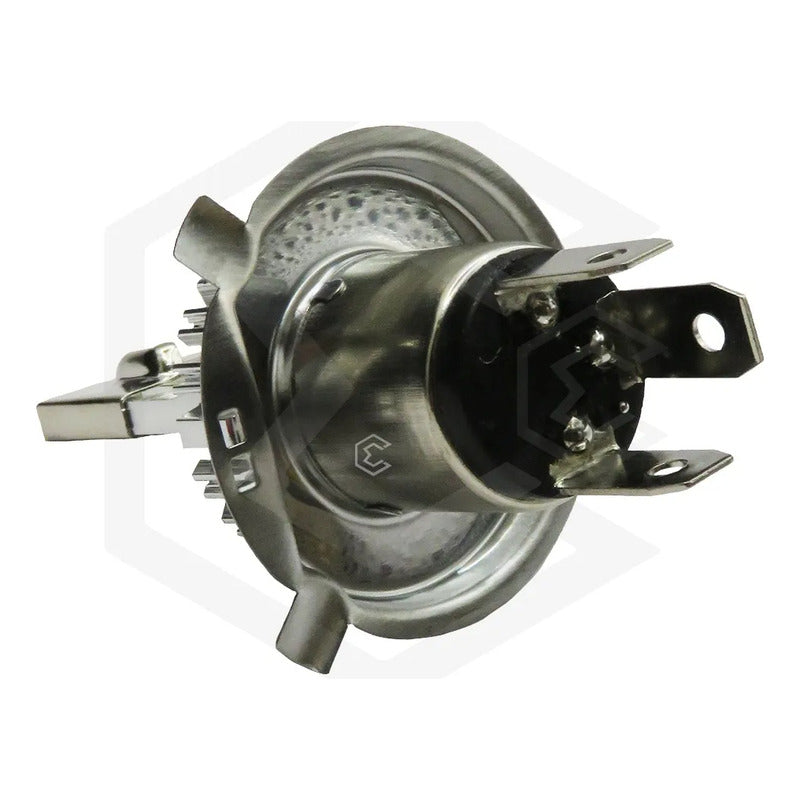 Foco Moto H4 12 Led Csp Alta Intensidad Cuerpo Metal 9000 T H4