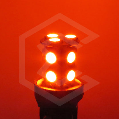 Par De Focos 13 Leds 7443 Cuartos Stop Direccional Fijo 12v
