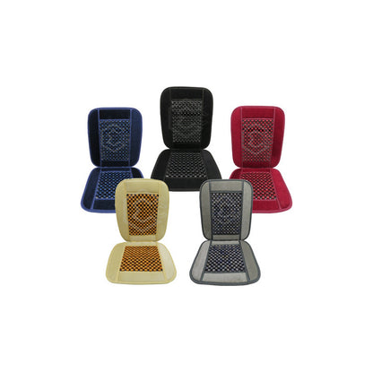 Respaldo Universal Asiento Bolitas De Madera Color A Escoger