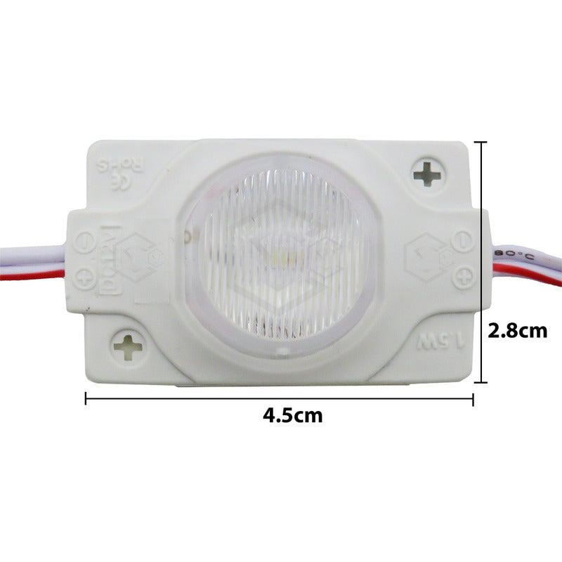 10 Módulos 1 Hiperled 5730 Encapsulado Color A Escoger 12v