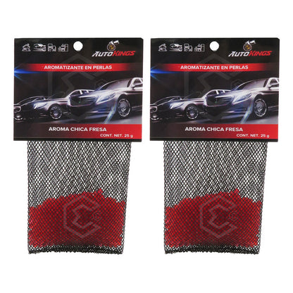 2 Aromatizante Para Auto Desodorante Perla Casa Oficina 25gr