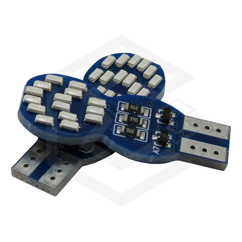 10 Foco De Pellizco T10 30 Led Secuencial Stop Direccional