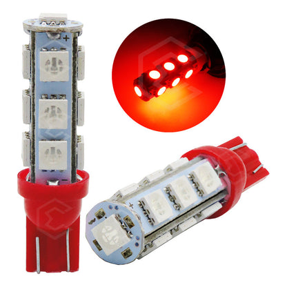 Par De Focos Pellizco 13 Leds 5050 T10-158 Cuartos Stop 12v