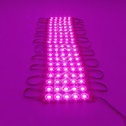 10 Modulos De 5 Leds 5630 Hiper Led Ip65 Contra Agua Color