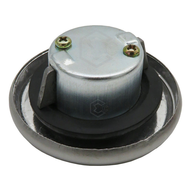 Tapón Tanque Gasolina Universal Con Llave Metal Cromado F4