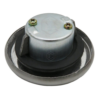 Tapón Tanque Gasolina Universal Con Llave Metal Cromado F4
