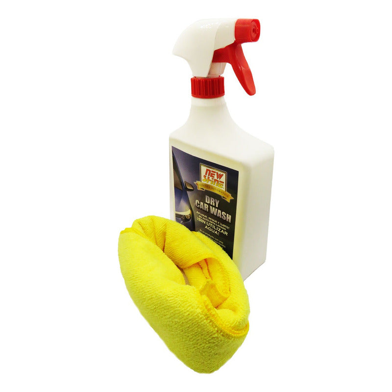 3 Dry Wash New Shine Lavado En Seco Sin Utilizar Agua Transparente