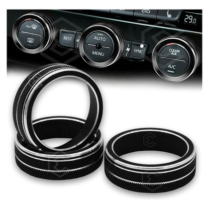 Anillo Embellecedor Control Aire Fr Ateca Passat Tiguan 3pza