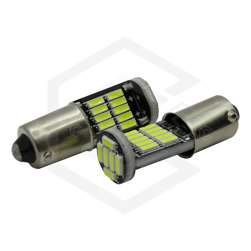 Par De Foco Pellizco 26 Led T11 Ba9s Bay9s Canbus 12v