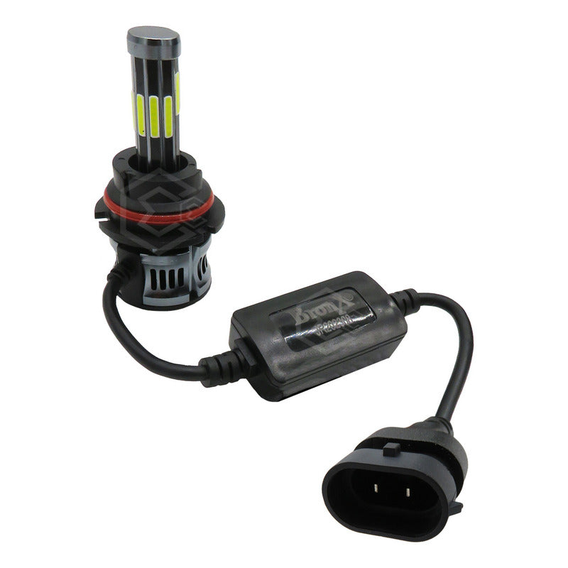 Kit Focos H8/h9/h11 Led Cob 10 Caras Ventilador Alta O Baja H8/h9/h11