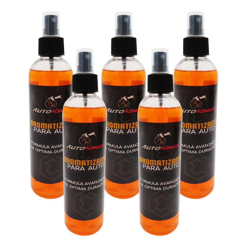 5 Aromatizantes Auto Desodorante Liquido Casa Oficina 270ml