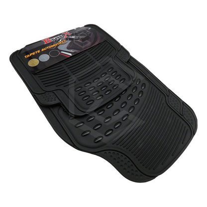 Tapete Automotriz Universal Hule Importado Juego 4 Piezas