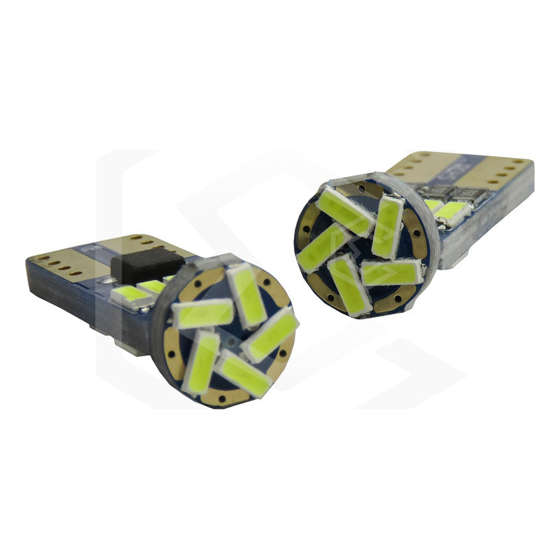 Foco Led T10 Pellizco Tablero 250lm Can-bus Auto - Moto 2pz