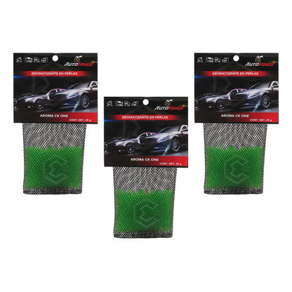 3 Aromatizante Para Auto Desodorante Perla Casa Oficina 25gr