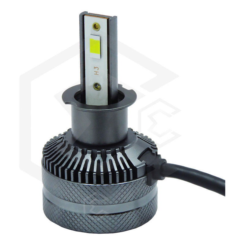 Kit Focos H3 12 Leds Csp 9-30v 27w Reales Alta Baja 8000lm H3