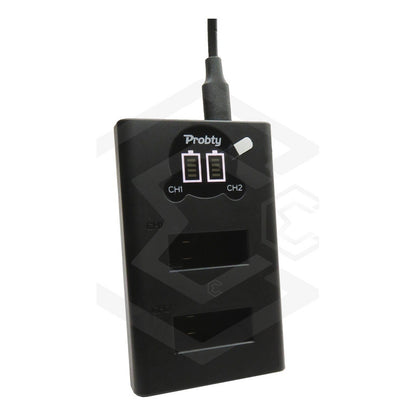 Cargador Para Bateria Gopro Max Usb Doble Entrada Indicado T