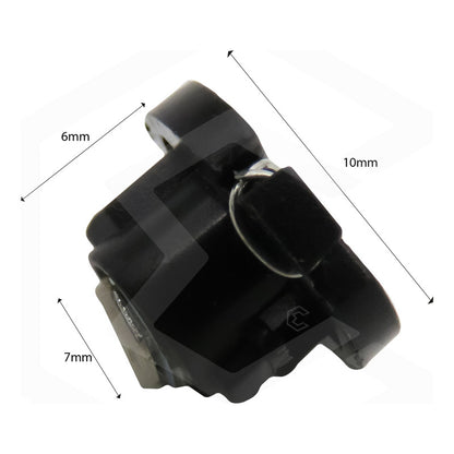Kit 10 Focos Led T4.2 10 Mm Clúster Para Tablero Fija 12v