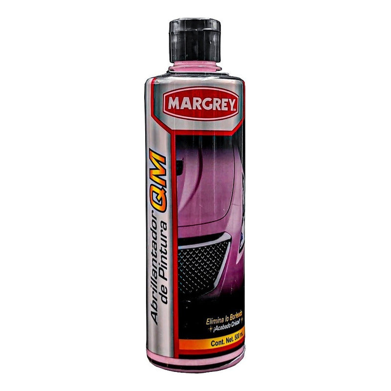 Abrillantador De Pintura Margrey Rosa Chicle 500ml Auto Brillo