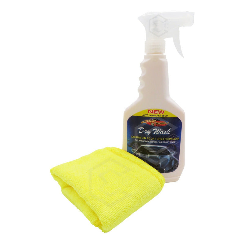3 Dry Wash Lavado En Seco Carroceria Vidrios Tablero Rines