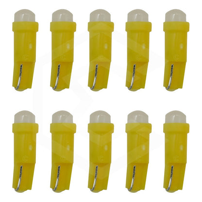 Kit 10 Focos 1 Led Pellizco T5 2721 Tablero Cluster Tipo Vel