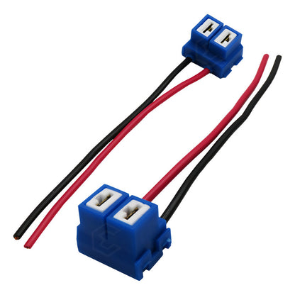 Soquet H7 Cerámica P/ Auto Enchufe Conector 2 Piezas Calidad