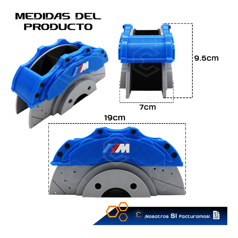 Porta Lápices Organizador Escritorio M Bmw Caliper 3d Petg
