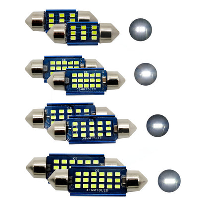 Par De Focos Luz Interior 18 Leds Canbus 31mm 36mm 39mm 41mm
