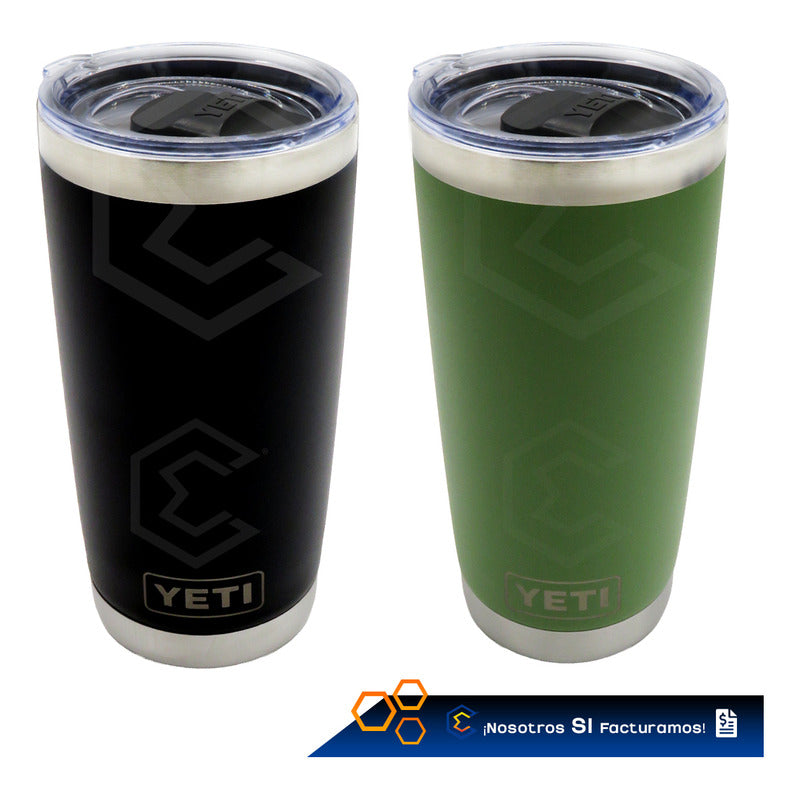 Termo Vaso Personalizado Nombre O Logo Láser 20oz Tipo Yeti