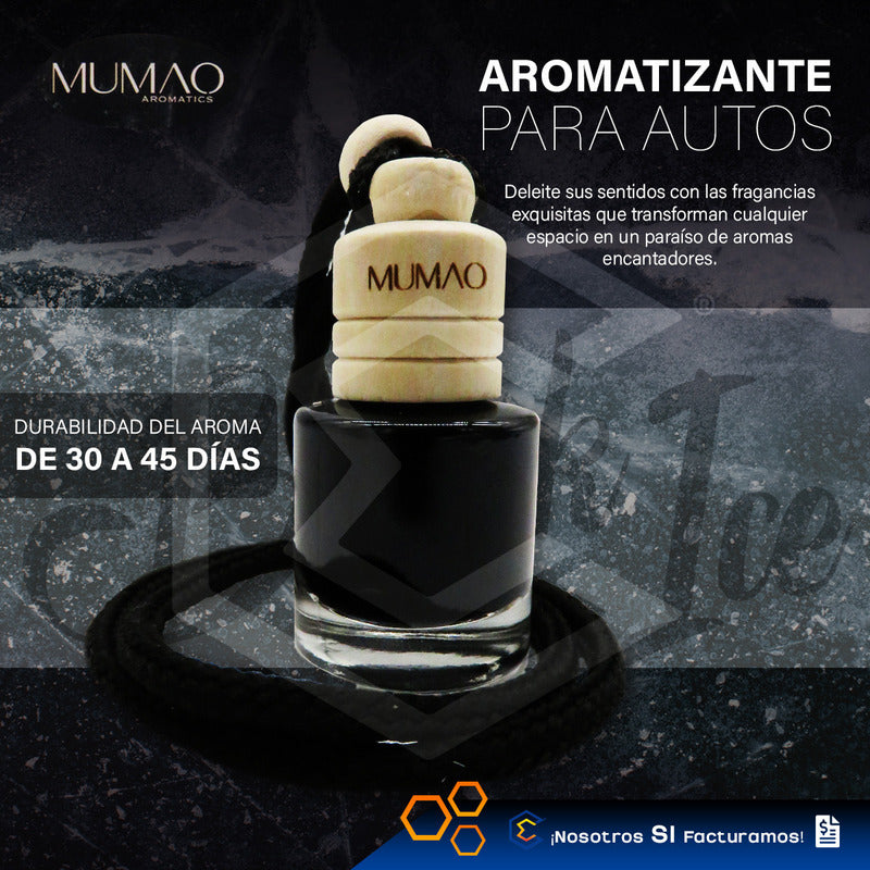 30 Aromatizante Colgante Botella 8ml Auto Casa Ambient Mumao