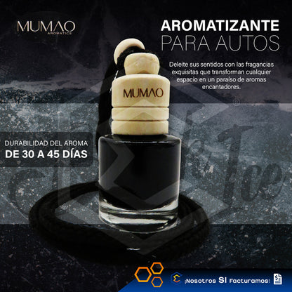 Aromatizante Colgante Botella 8ml Auto Casa Ambiental Mumao