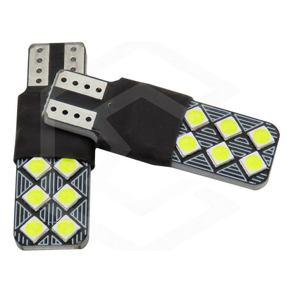 Par De Focos De Pellizco 12 Led 3 Funciones D Estrobo Canbus