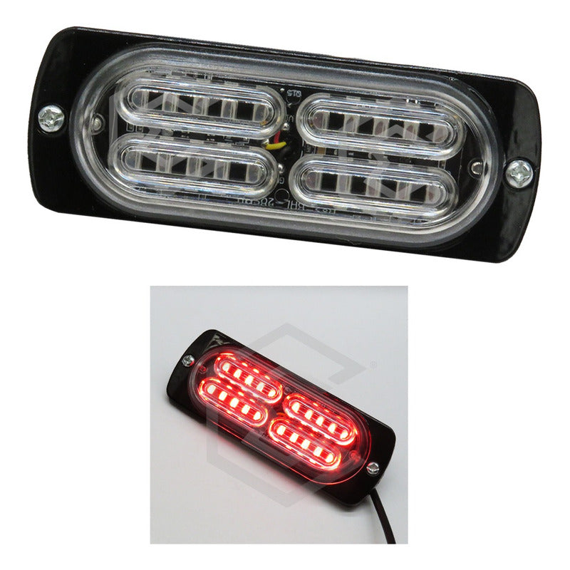 Faro Universal 20 Hiperled 3528 Estrobo 15 Funciones 12-24v