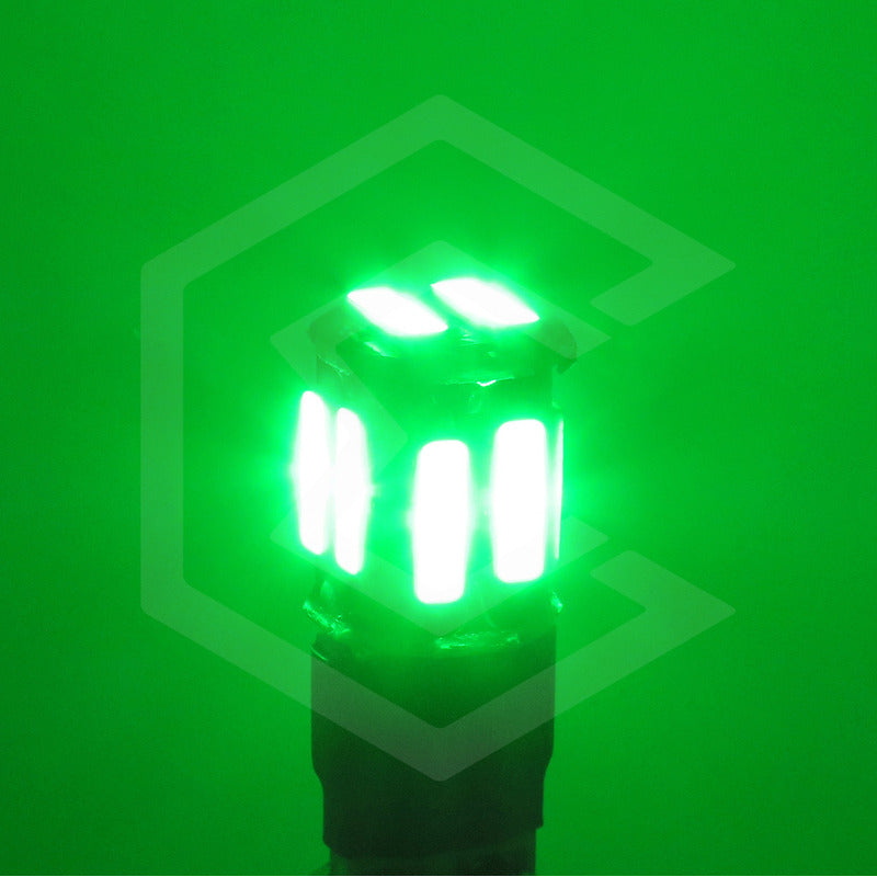 Par Focos De Pellizco 10 Leds Canbus Fijo + Estrobo T10 12v