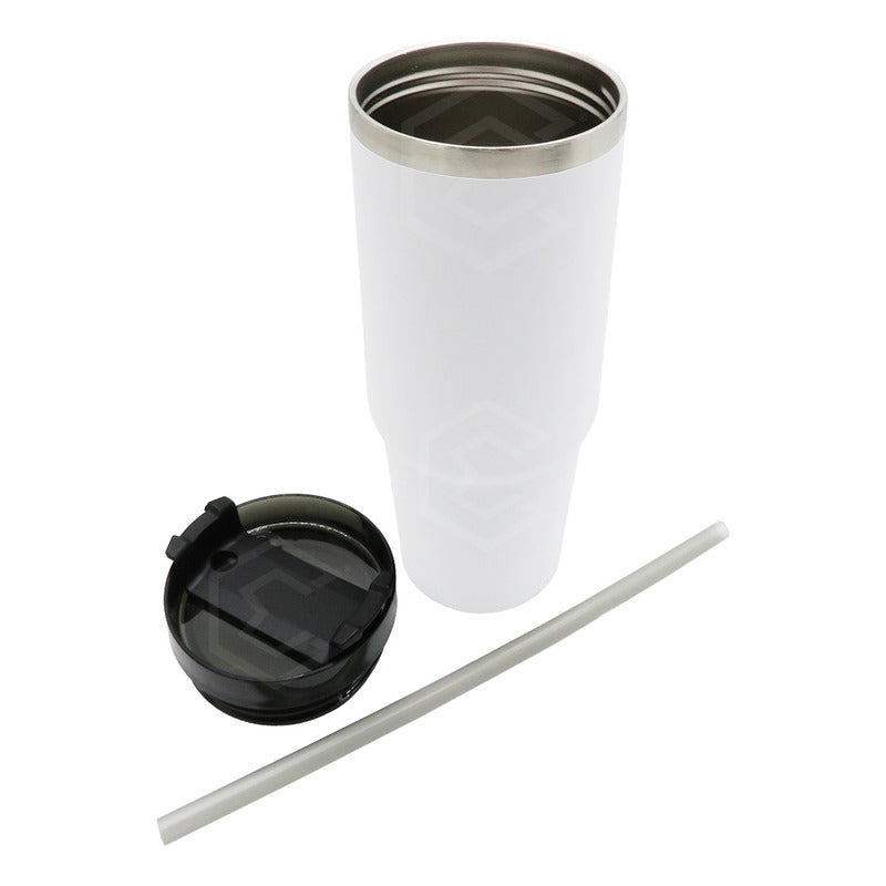 10termo Vaso Personalizado Nombre Logo 30oz Láser Acero Inox